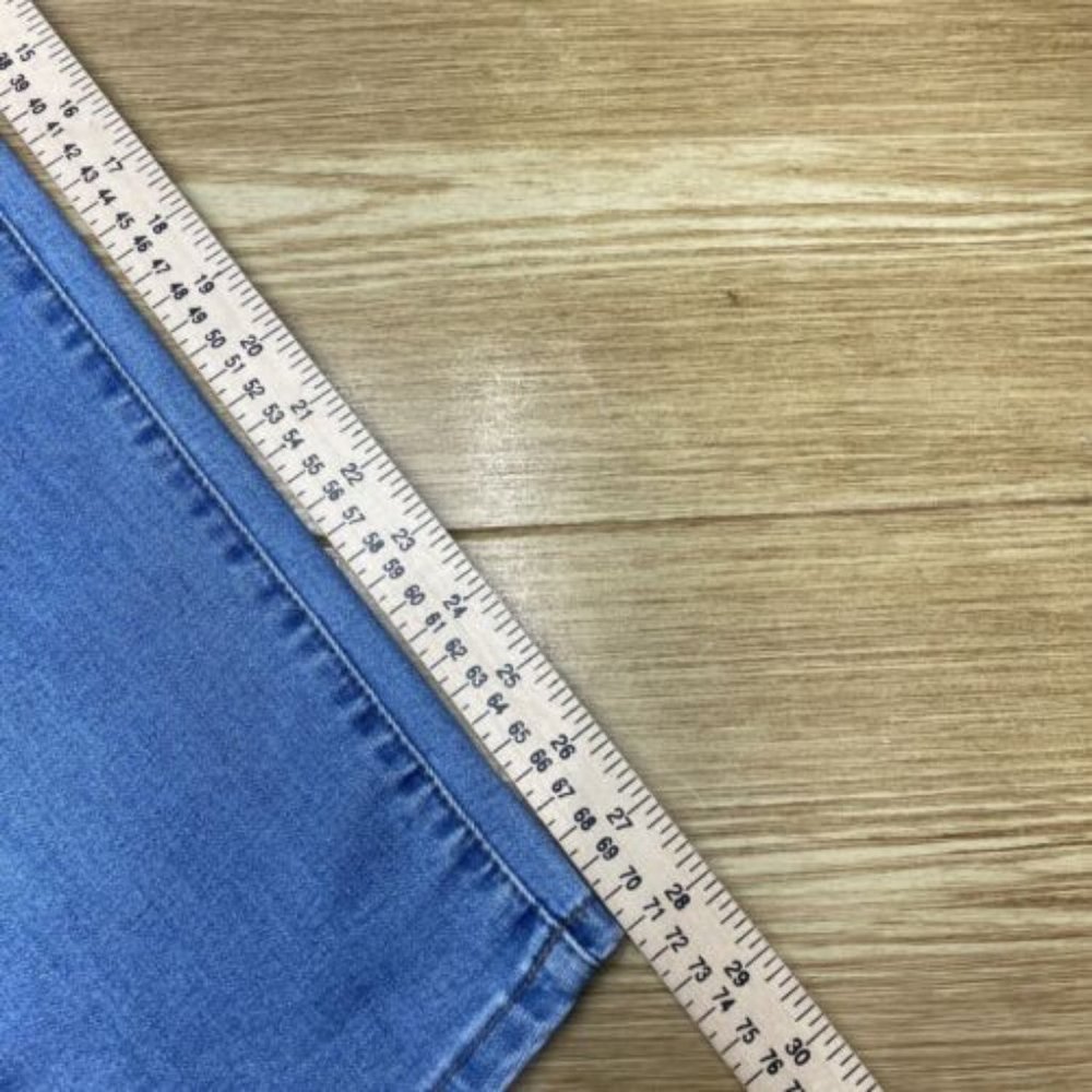 Womens Gogo Jean Skinny Jeans High Rise Distressed Denim Pants Size 14 - Picture 15 of 16